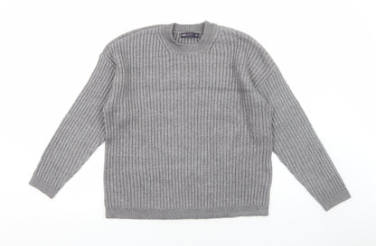 Womens UK Size L Marks and Spencer Grey Pullover Jumper