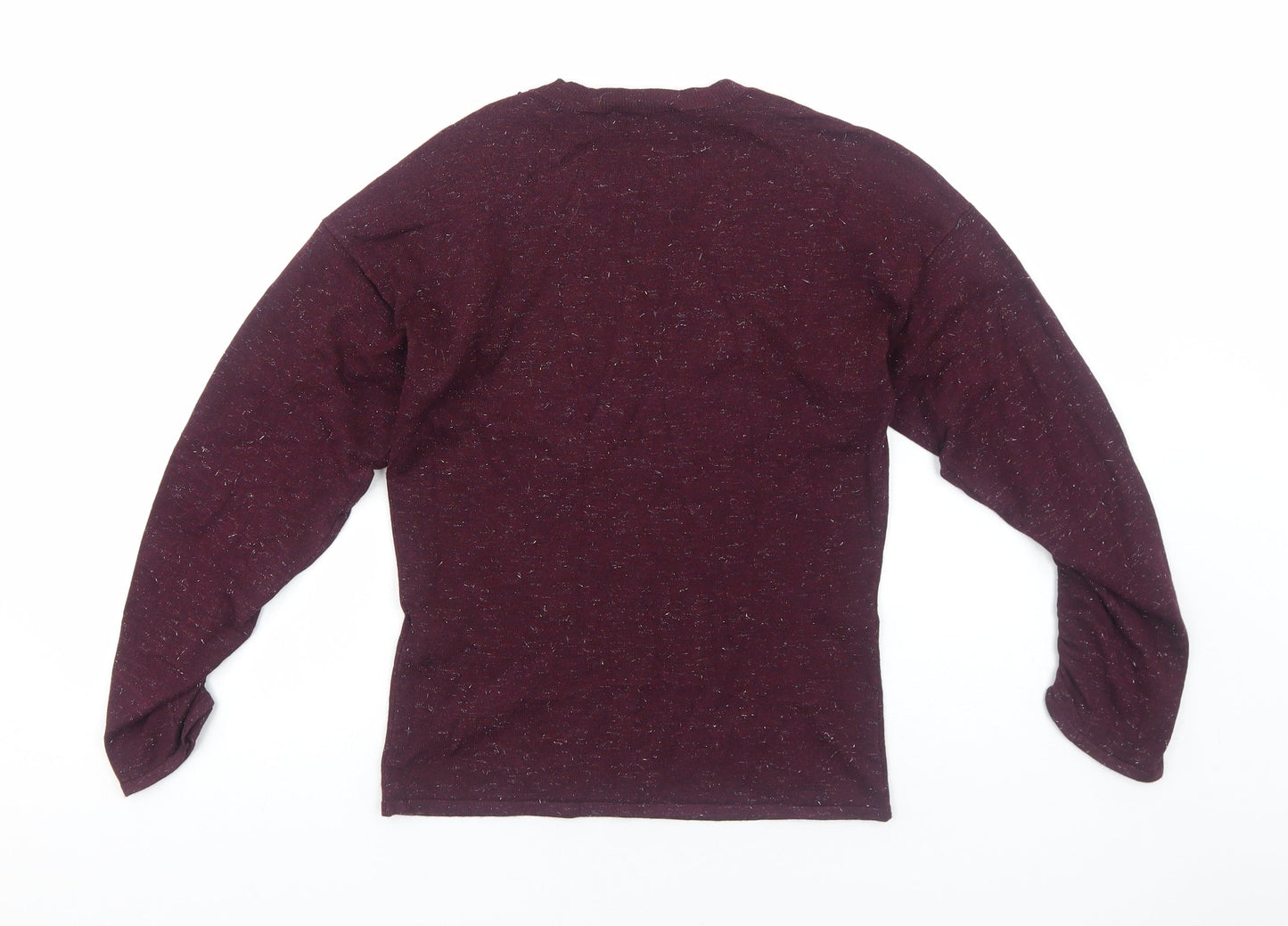 Womens UK Size 8 Warehouse Purple Basic Blouse