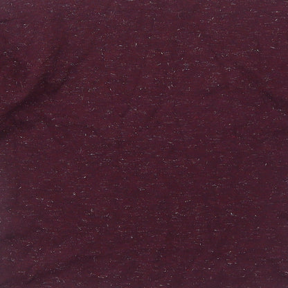 Womens UK Size 8 Warehouse Purple Basic Blouse