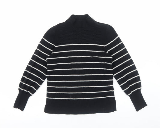 Womens UK Size M Marks and Spencer Black Pullover Jumper