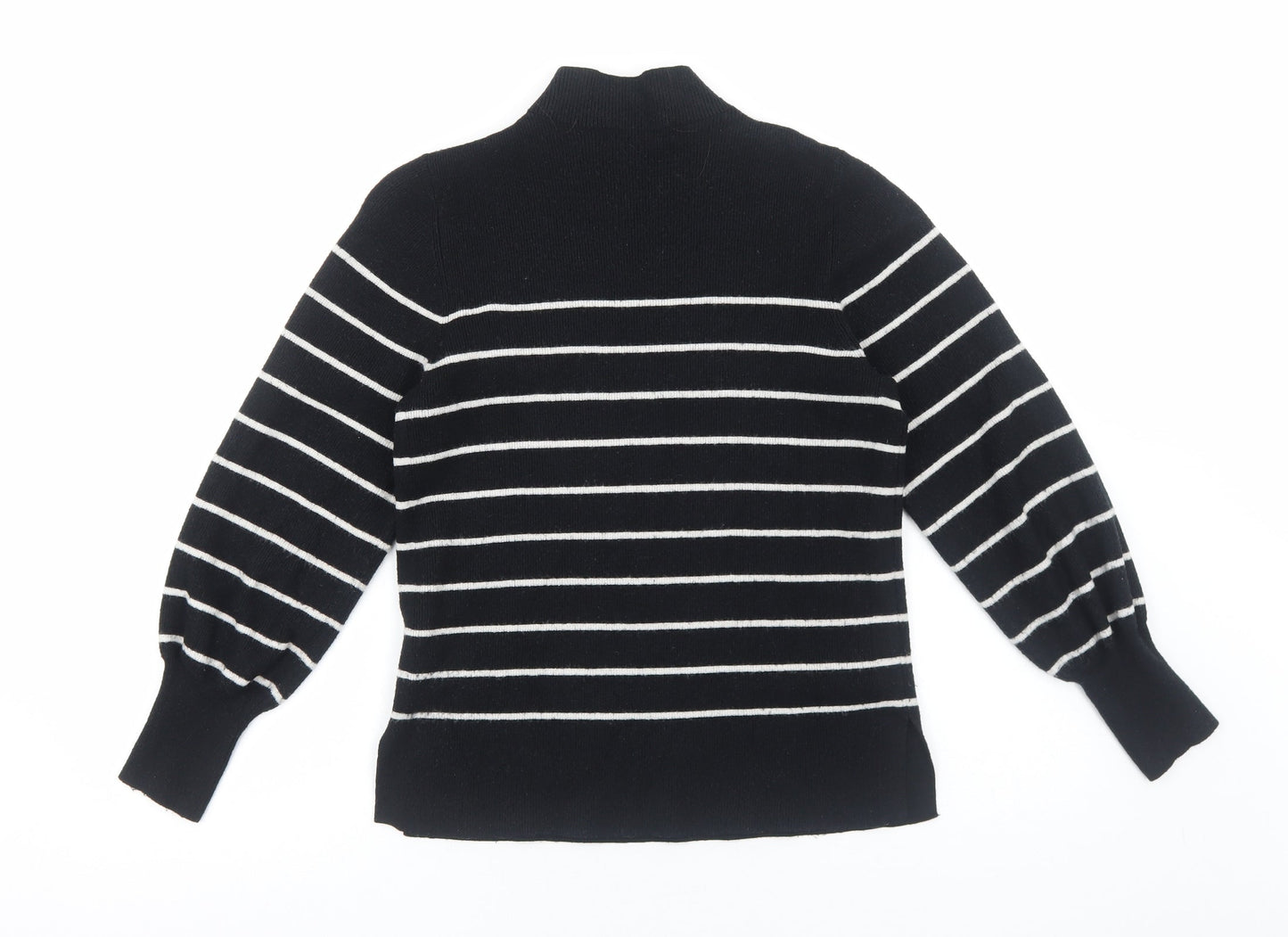 Womens UK Size M Marks and Spencer Black Pullover Jumper