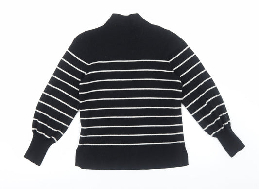 Womens UK Size M Marks and Spencer Black Pullover Jumper