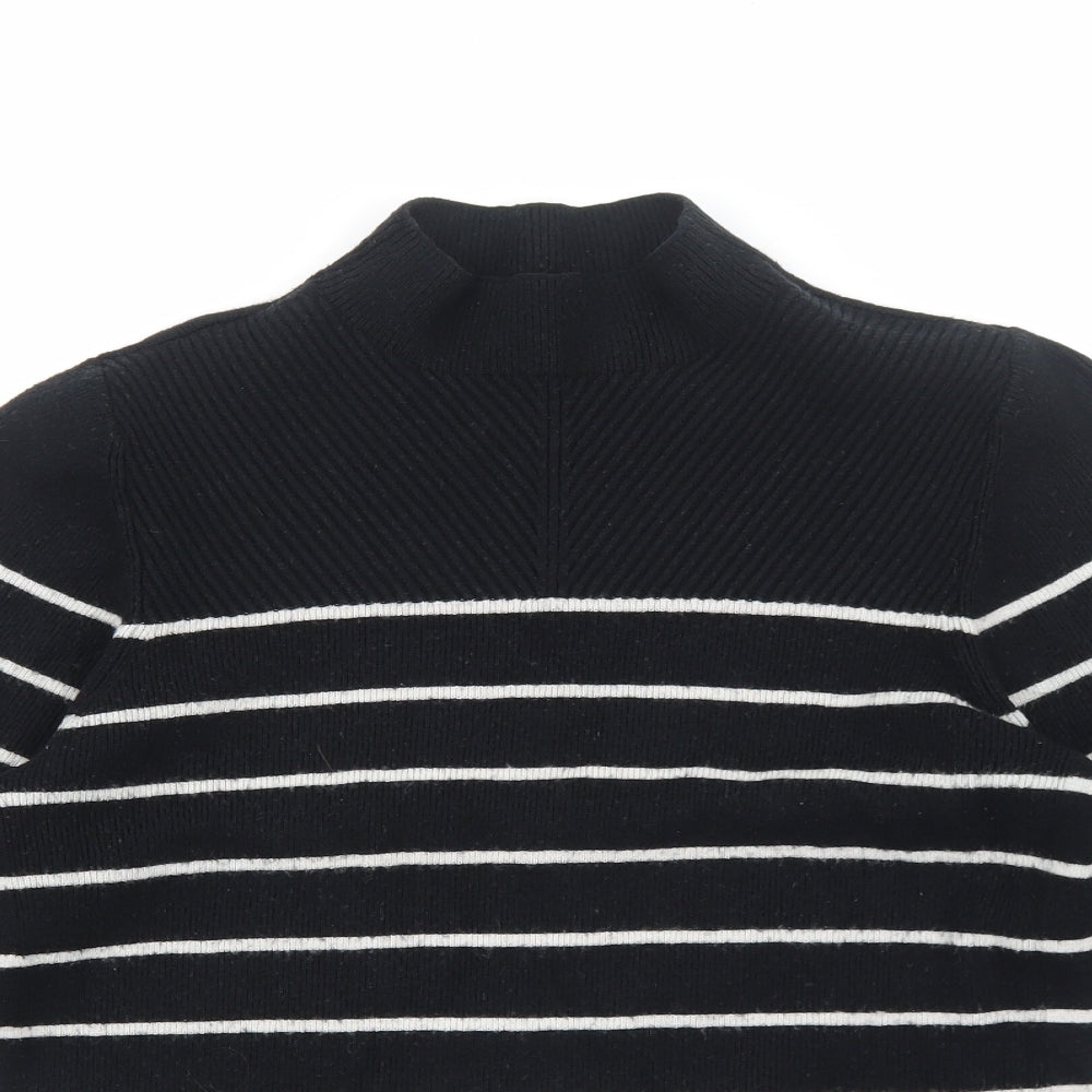 Womens UK Size M Marks and Spencer Black Pullover Jumper