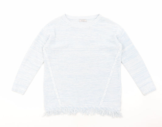 Womens UK Size 12 Marks and Spencer Blue Pullover Jumper