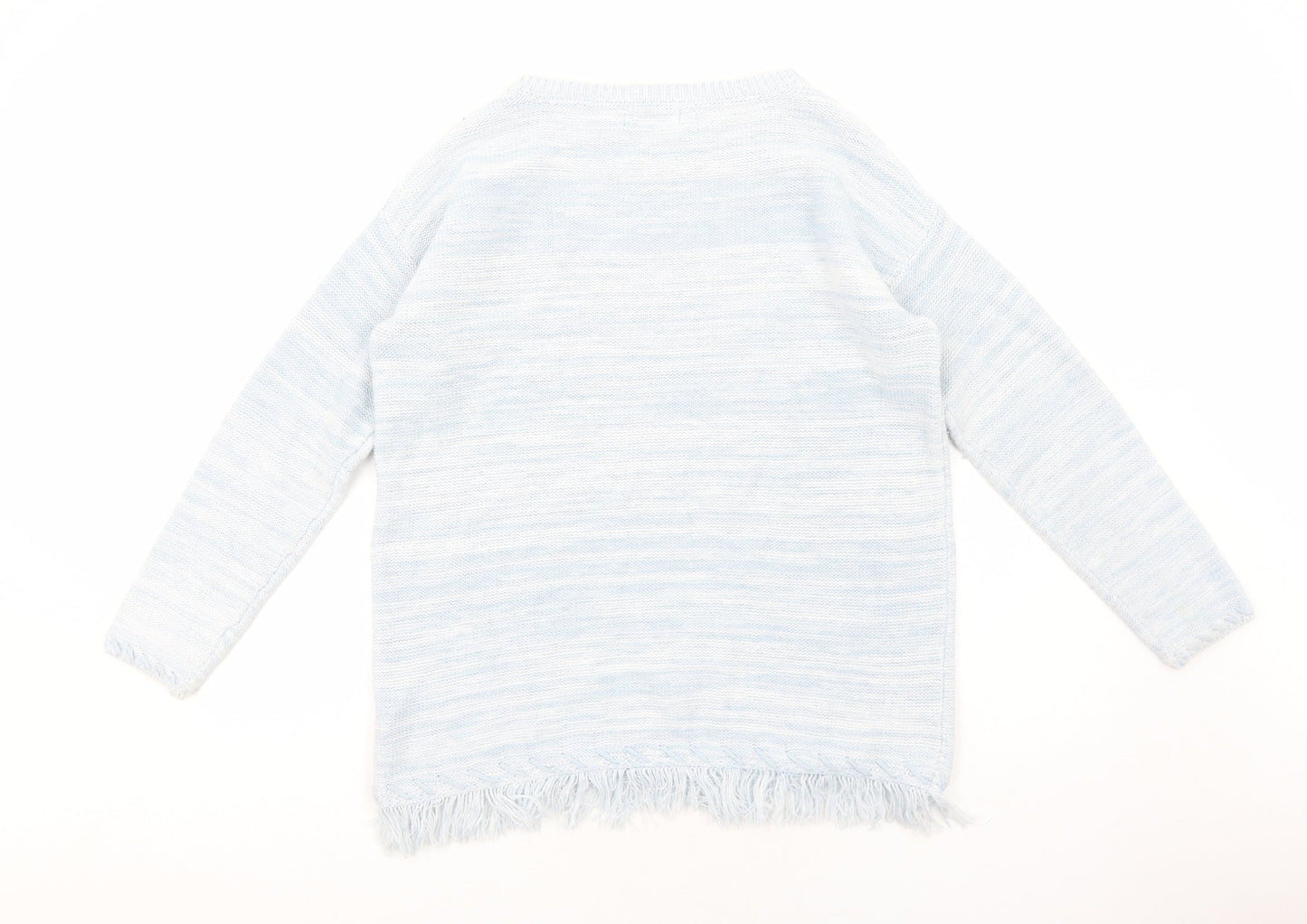 Womens UK Size 12 Marks and Spencer Blue Pullover Jumper