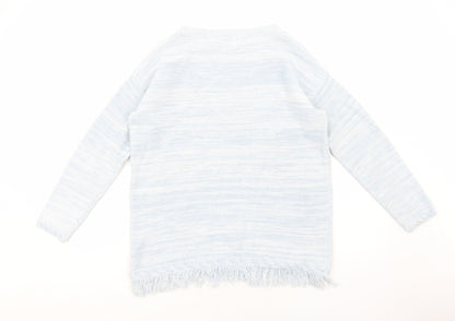 Womens UK Size 12 Marks and Spencer Blue Pullover Jumper