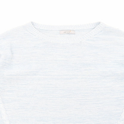 Womens UK Size 12 Marks and Spencer Blue Pullover Jumper