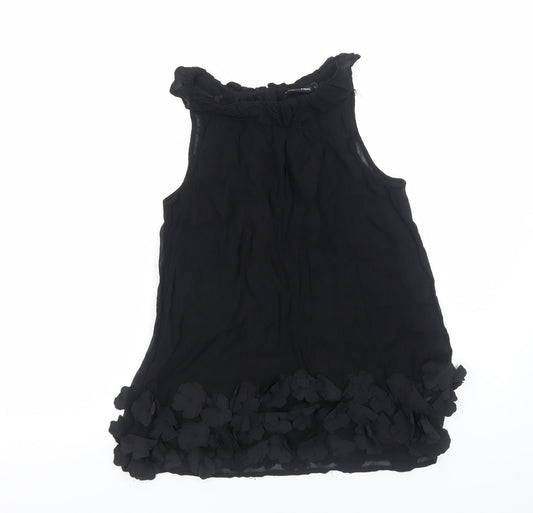 Womens UK Size 12 NEXT Black Basic Tank
