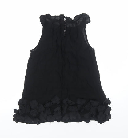 Womens UK Size 12 NEXT Black Basic Tank