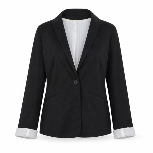 Womens UK Size 10 Kaleidoscope Regular Black Blazer