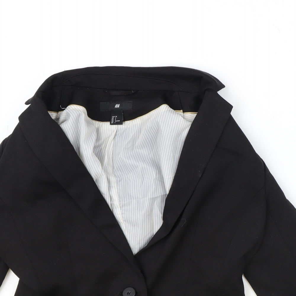 Kaleidoscope Womens Black Polyester Jacket Blazer Size 10