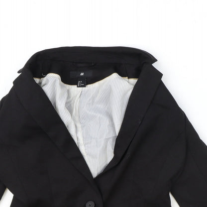 Kaleidoscope Womens Black Polyester Jacket Blazer Size 10