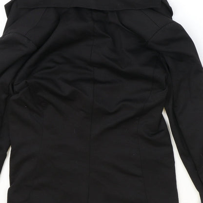 Kaleidoscope Womens Black Polyester Jacket Blazer Size 10
