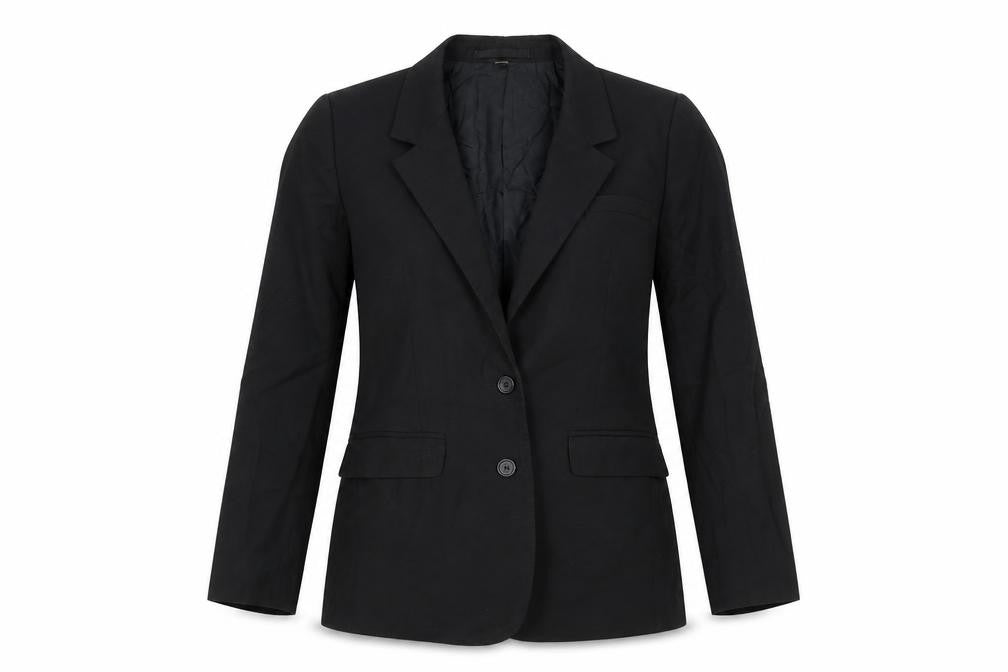 Womens UK Size 10 Preworn Regular Black Blazer