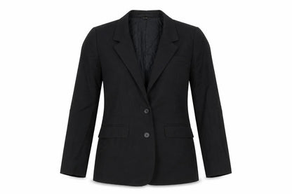 Womens UK Size 10 Preworn Regular Black Blazer