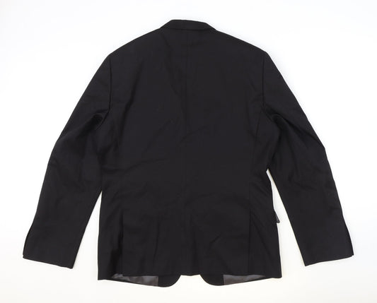 Mens UK Size 42 H&M Regular Black Suit Jacket