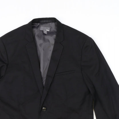 Mens UK Size 42 H&M Regular Black Suit Jacket