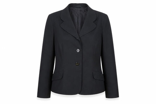 Womens UK Size 14 Essentials Regular Black Blazer