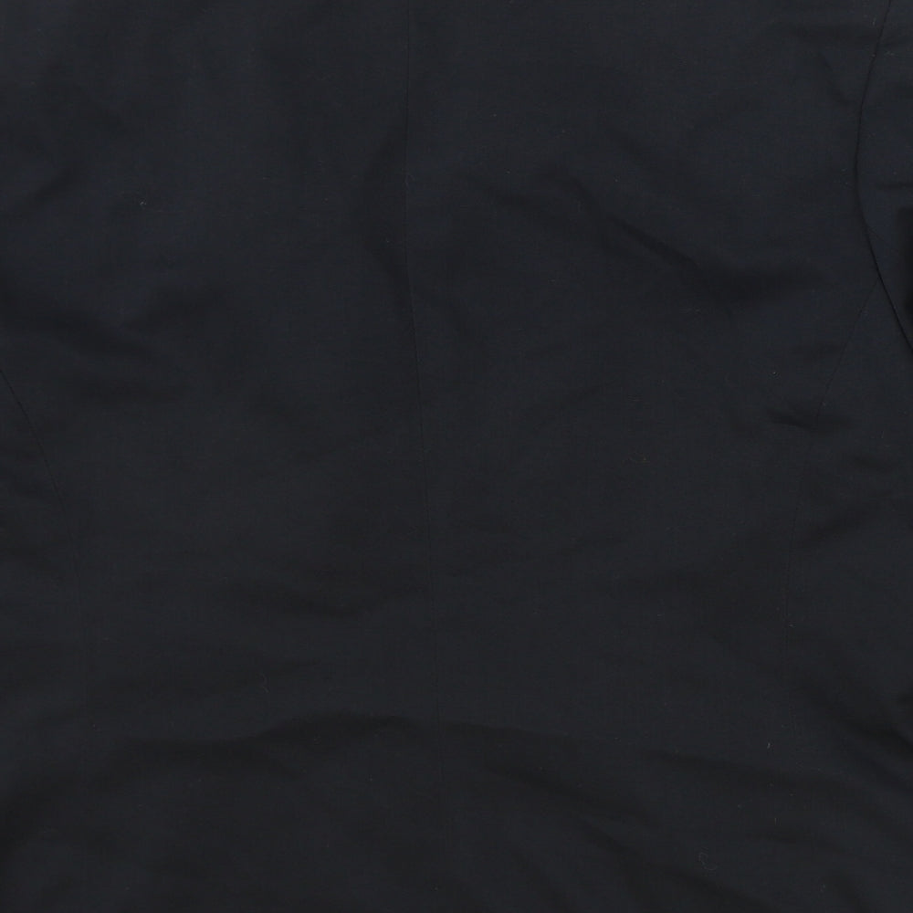 Womens UK Size 14 Essentials Regular Black Blazer