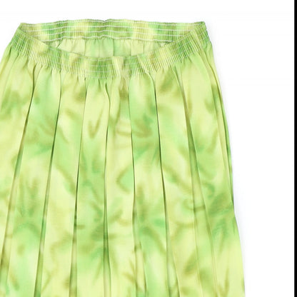 Womens UK Size M Preworn Pleated  Skirt