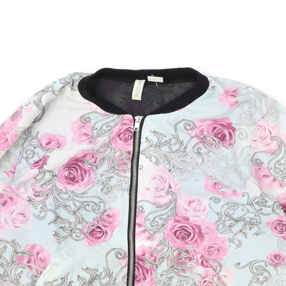 Womens UK Size 12 H&M Blue Jacket
