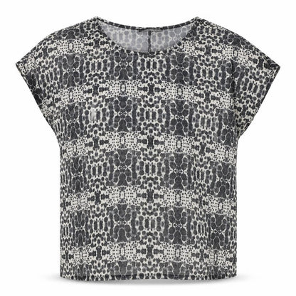 Womens UK Size 6 Atmosphere Black Basic T-Shirt