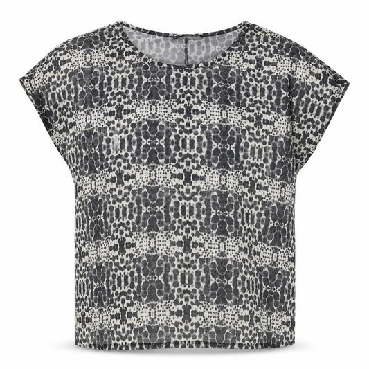 Womens UK Size 6 Atmosphere Black Basic T-Shirt