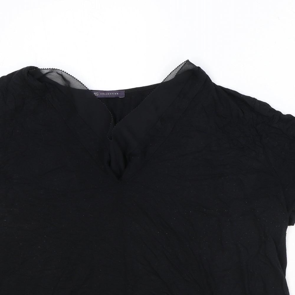 Womens UK Size 16 Marks and Spencer Black Basic Blouse