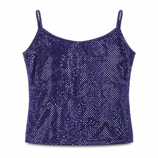 Womens UK Size 2XL Preworn Blue Basic Tank