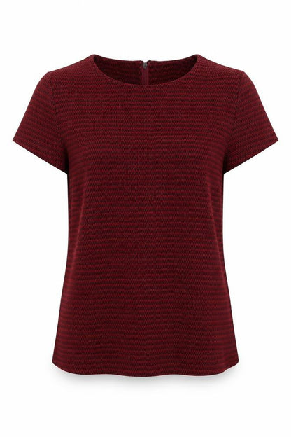 Womens UK Size 14 John Lewis Red Basic Blouse