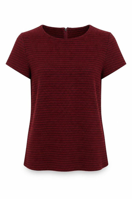 Womens UK Size 14 John Lewis Red Basic Blouse