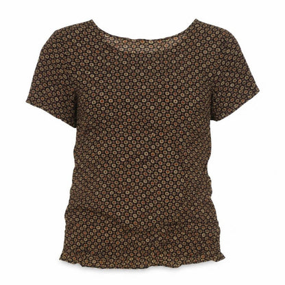 Womens UK Size 8 Marks and Spencer Black Basic T-Shirt