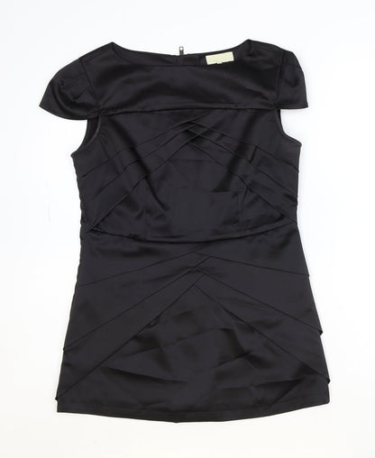 Womens UK Size 12 River Island Black Basic Blouse