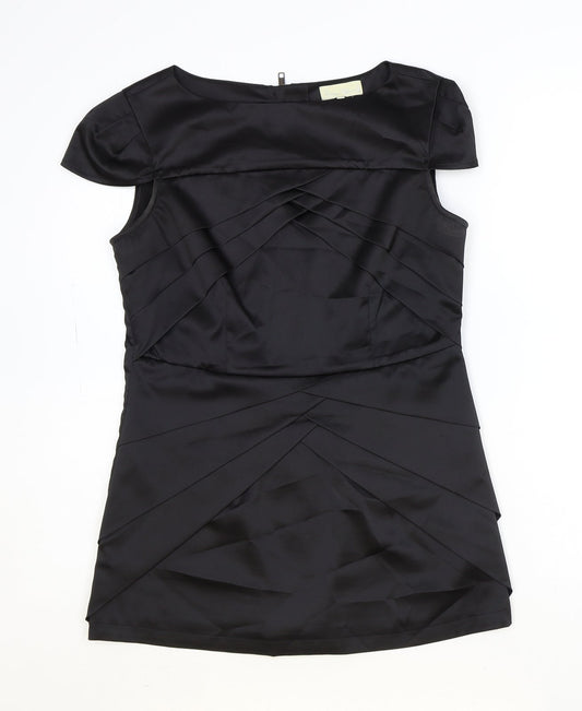 Womens UK Size 12 River Island Black Basic Blouse