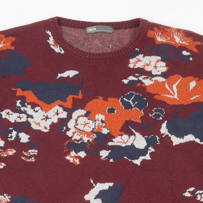 Womens UK Size L ASOS Red Pullover Jumper
