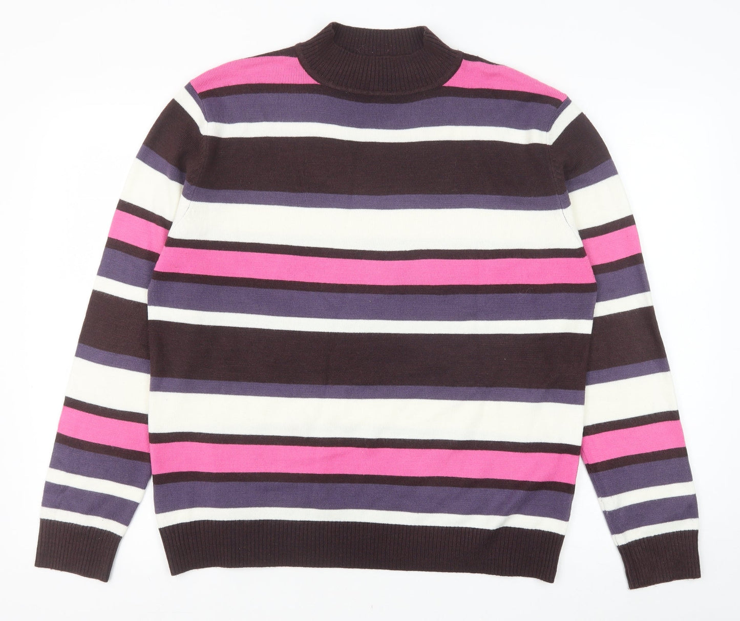 Womens UK Size 16 YS Collection Multicoloured Pullover Jumper