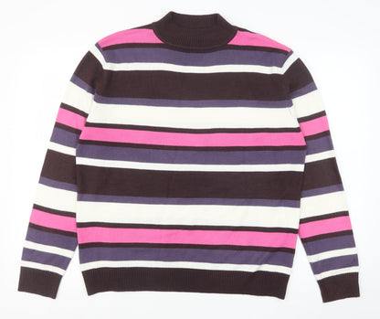 Womens UK Size 16 YS Collection Multicoloured Pullover Jumper