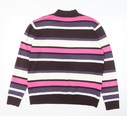 Womens UK Size 16 YS Collection Multicoloured Pullover Jumper