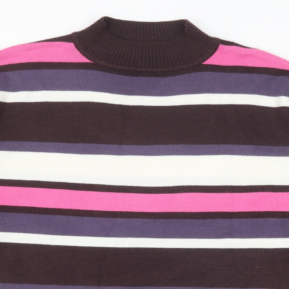 Womens UK Size 16 YS Collection Multicoloured Pullover Jumper