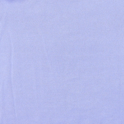 Anthology Womens Purple Crew Neck Argyle/Diamond Acrylic Pullover Jumper Size 16 Pullover