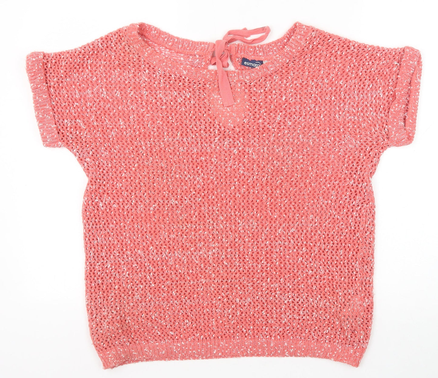 Womens UK Size M ESMARA Pink Pullover Jumper
