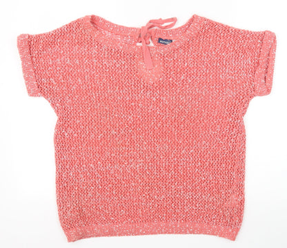 Womens UK Size M ESMARA Pink Pullover Jumper