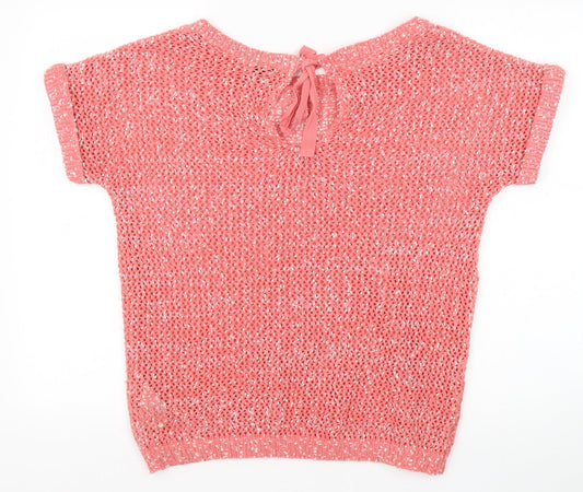 Womens UK Size M ESMARA Pink Pullover Jumper