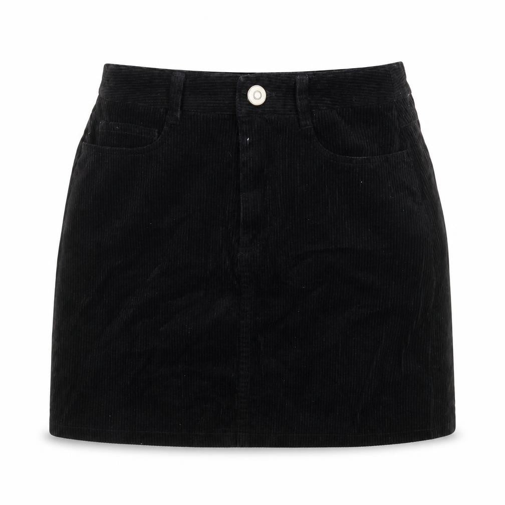 Womens UK Size 8 New Look A-Line Corduroy Skirt