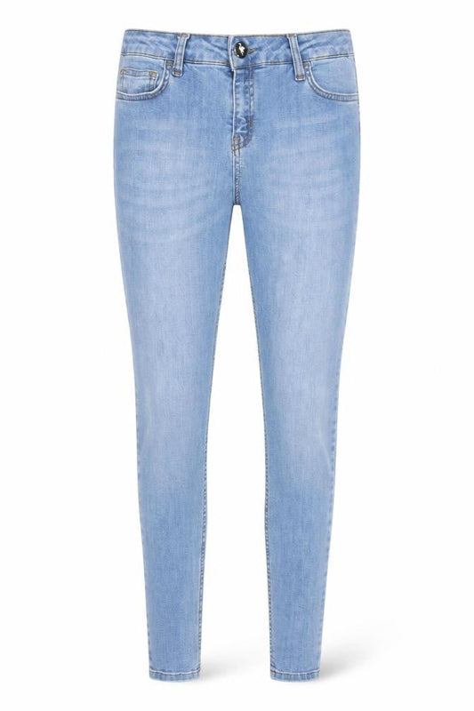 Hera Womens Blue Cotton Skinny Jeans Size 28 in Slim Zip