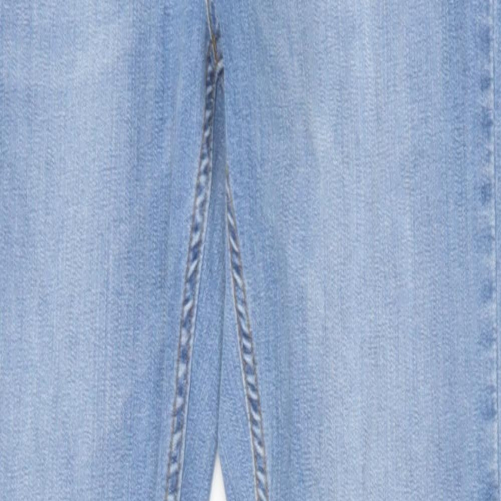 Hera Womens Blue Cotton Skinny Jeans Size 28 in Slim Zip