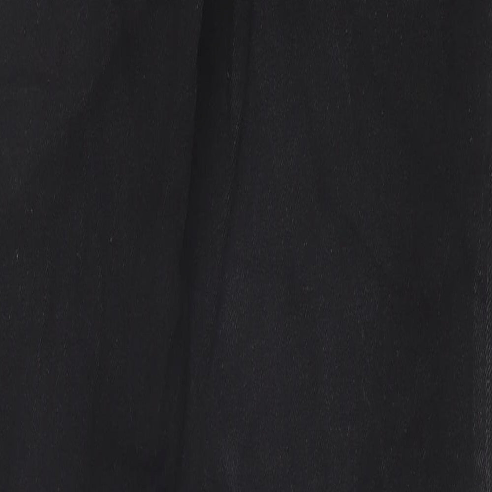 H&M Mens Black Cotton Skinny Jeans Size 28 in Slim Zip