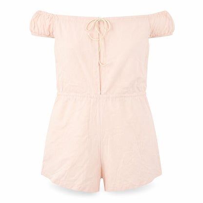 Womens UK Size M Preworn One-Piece Pink Playsuit