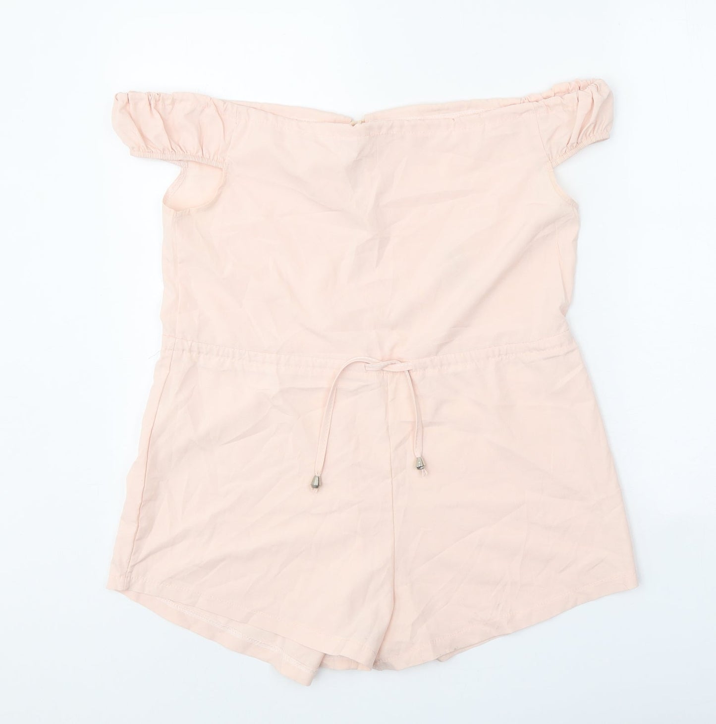Womens UK Size M Preworn One-Piece Pink Playsuit