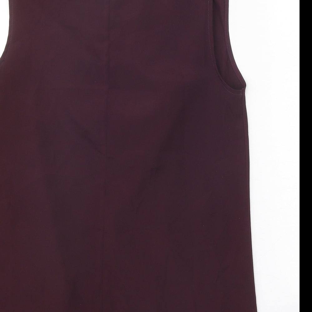 Womens UK Size M Gap Purple Basic Blouse